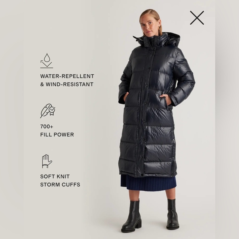 Quince Responsible Down Long Puffer Jacket - Picture 3 of 11